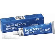 Super Silicone Clear Sealant Tube
