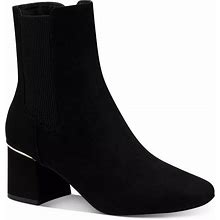 New - Womens Alfani Rockee Black Micro Boots Size 12 m