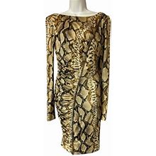 Blumarine Dresses | Blumarine Dress 44 | Color: Brown/Tan | Size: 10