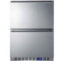 3.5 Cu. Ft. Upright Freezer In Stainless Steel