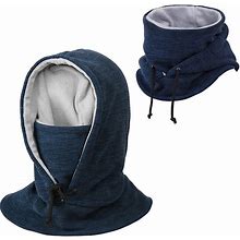 Thick Fleece Hood Balaclava Windproof Mask Neck Cover Hats Thermal Warm Fleece Lining Breathable Breathability Soft Bike / Cycling Cotton Winter For M