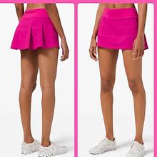 Lululemon Athletica Skirts | Nwt - Lululemon Pace Rival Skirt Raspberry 4 Tall | Color: Pink | Size: 4
