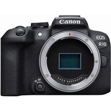 Canon EOS R10 (Body Only), Mirrorless Vlogging Camera, 24.2 MP, 4K Video, DIGIC X Image Processor, High-Speed Shooting, Subject Tracking, Compact,