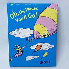 Geddes Office | Oh The Places Youll Go! Mini Journal Notepad For Kids Teens Adults Unlined | Color: Blue/Green | Size: Os