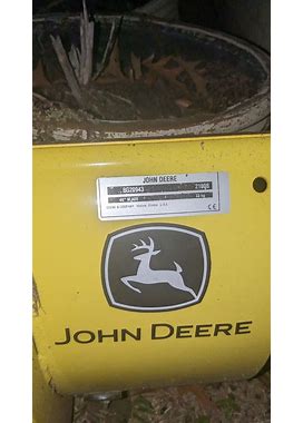 John Deere 46" Front Snow Blade Bg20943 Used For Sale