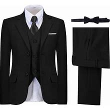 Boys' Suits Formal Tuxedo Slim Fit Boys Suit Set For Wedding Outfit Teen Boy Dress Clothes