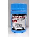 Generic Zyrtec - Cetirizine Antihistamine 5Mg - 100 Tablets (Mylan) (1-3 Bottle)