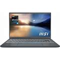 MSI Prestige 14 Evo Professional Laptop: 14" FHD Ultra-Thin Bezel Display, Intel Core I5-1135G7, Intel Iris Xe, 16GB RAM, 512GB Nvme SSD,