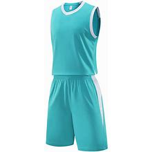 Youth Adults Football Soccer Training Team 2 Pcs Sport Suit Tracksuit