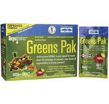 Trace Minerals Greens Pak - Berry Supplement Vitamin | 30 Packets