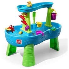 Step2 Rain Showers Splash Pond Water Table | Kids Water Play Table With 13-Pc
