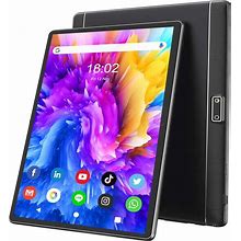 Tablet 10 Inch Android 9 HD Dual Sim Tablets With Quad Core, 32GB ROM /128 GB Expand, 3G Phone Call, Wifi, Bluetooth, Dual Camera, GPS, IPS