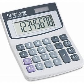 Canon LS82Z Minidesk Calculator, 8-Digit LCD - CNM4075A007AA