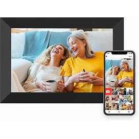Digital Picture Frame Wifi 10.1 Inch Smart Digital Photo Frame With 1280X800 IPS HD Touch Screen, Auto-Rotate And Slideshow, Easy Setup To Share