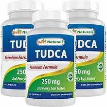 3 Pack Best Naturals Tudca 250Mg (Tauroursodeoxycholic Acid) - 60 Veg Capsules