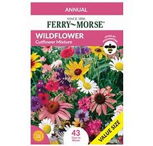 Ferry-Morse Economy 9750Mg Wildflower Cutflower Mixture Annual Flower Seeds Full Sun