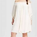 Xhilaration Dresses | Xhilaration Plus Size Tassel Dress - Size 2X | Color: White | Size: 2X
