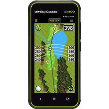 Skycaddie SX400, Handheld Golf GPS With 4 Inch Touch Display, Black, (Model: SX400 GPS)