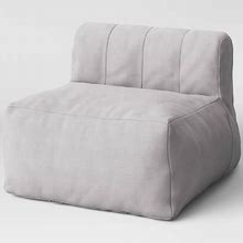 Modular Bean Bag Section Sofa Armless Gray - Room Essentials