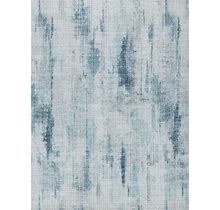 Exquisite Rugs Stone Wash Gazni 6329 Blue 9' X 12' Hand Made Area Rug