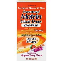 Infants' Motrin Liquid Medicine Drops With Ibuprofen, Berry, 1 Fl. Oz