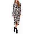 Rachel Rachel Roy Bret Jersey Dress - Natural Zebra