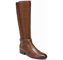 Naturalizer Rena Riding Boot | Women's | Cider Wide Calf Leather | Size 7 | Boots | Riding