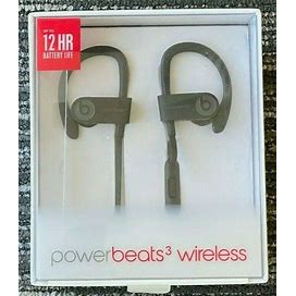 Apple Beats By Dr Dre Powerbeats 3 In-Ear Wireless Headphones Black