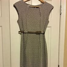 Connected Apparel Dresses | Connected Apparel Business Dress | Color: Gray/Green | Size: 6
