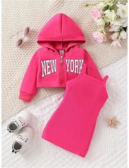 Image result for Girls Hoodie Dress