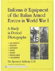 Image result for Italian Army Uniforms WW1
