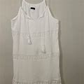 Venus Womens White Tiered Lace Dress With Tassels Size Small - Women | Color: White | Size: S