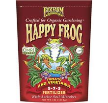 Foxfarm Happy Frog Tomato And Vegetable Fertilizer 5 - 7 - 3