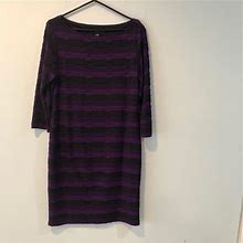 Sharagano Dresses | Purple, Black Dress Size 16 | Color: Black/Purple | Size: 16