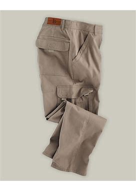 Blair Men's Johnblairflex Relaxed-Fit 7-Pocket Cargo Pants - Tan - 38