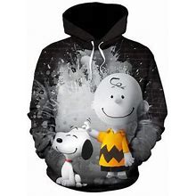 Snoopy And Charlie Brown Hoodie Hoodies