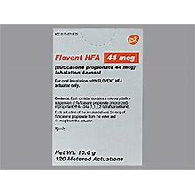 Flovent HFA 44 MCG-INHAL Metered Dose Inhaler, 120 Actuations