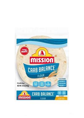 Mission Carb Balance Soft Taco Flour Tortillas (12Oz / 2Pk)