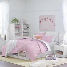 Bowen Storage Bed, Full, Simply White