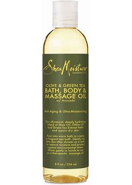 Shea Moisture Olive Green Tea Massage Oil