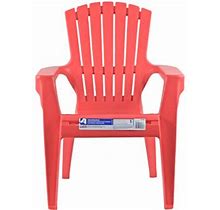 Adams Kid's Adirondack Stacking Chair, Cherry Red