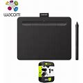 Restored Wacom Uctl4100wlk0 Intuos Creative Pen Graphic Tablet Bluetooth Black (6.3",7.9",8.1 Lb) (Refurbished)