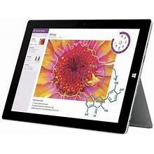 Restored Microsoft Surface Pro 3 12-Inch Tablet Computer - 4GB Ram, 64 GB Storage, Intel Core i3 Procesor, Windows 10 Pro (Refurbished)