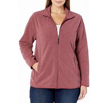 Amazon Essentials Women's Classic-Fit Full-Zip Polar Soft Fleece Jacket (Available In Plus Size)