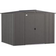 Shelterlogic Arrow 8 X 7 ft. Classic Steel Outdoor Storage Shed Charcoal