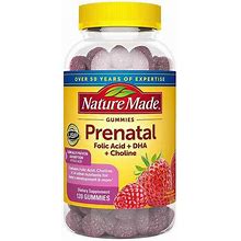 Prenatal Vitamins - Best Nature Made Multivitamin 120 Gummies, Free Shipping