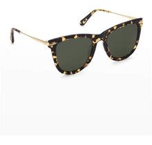 Krewe Simone Polarized Square Sunglasses, Women's, Sunglasses Square Sunglasses