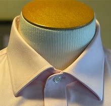 T.M.Lewin Shirts | Tm Lewin Pink French Cuff Dress Shirt Sz 18 | Color: Pink | Size: 18