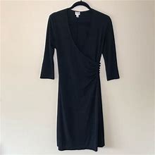Isaac Mizrahi For Target Dresses | Isaac Mizrahi For Target Black Wrap Dress Sz S | Color: Black | Size: S