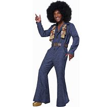 California Costumes Mens Flashy 70'S Style Jumpsuit/Adult